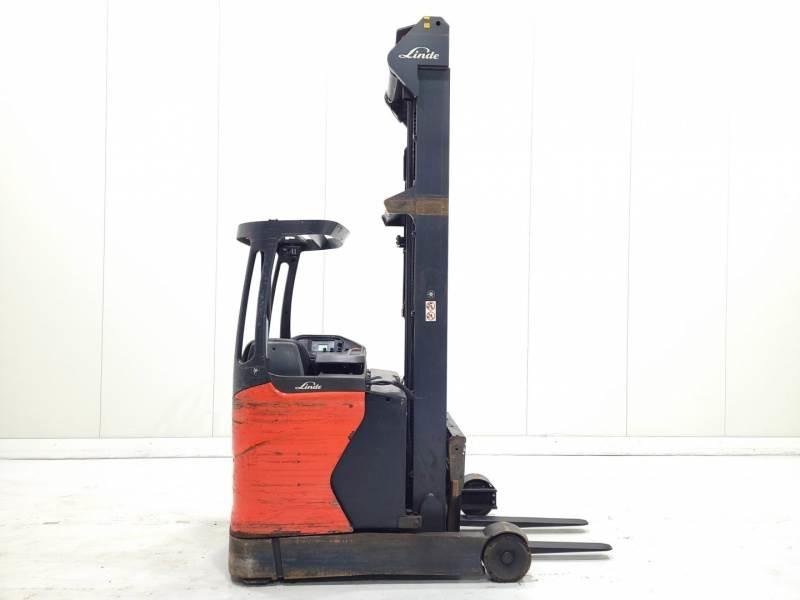 Linde R16N-01 Reach truck - depo içi istif araçları