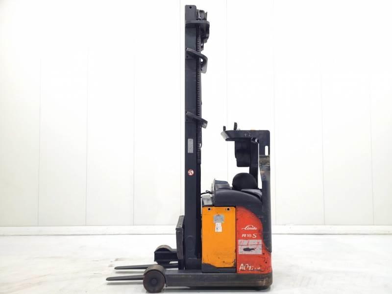 Linde R16N-12 Reach truck - depo içi istif araçları