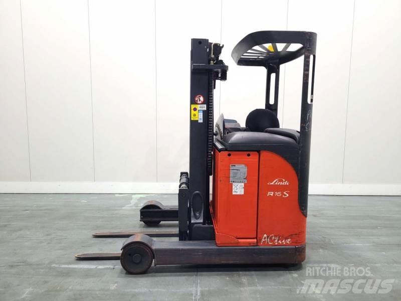 Linde R16S 115 Reach truck - depo içi istif araçları