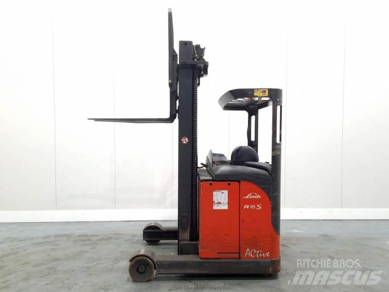 Linde R16S 115 Reach truck - depo içi istif araçları