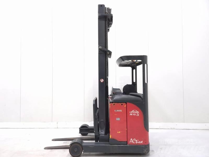 Linde R16S-12 Reach truck - depo içi istif araçları