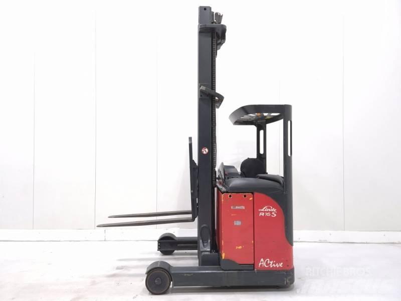 Linde R16S-12 Reach truck - depo içi istif araçları