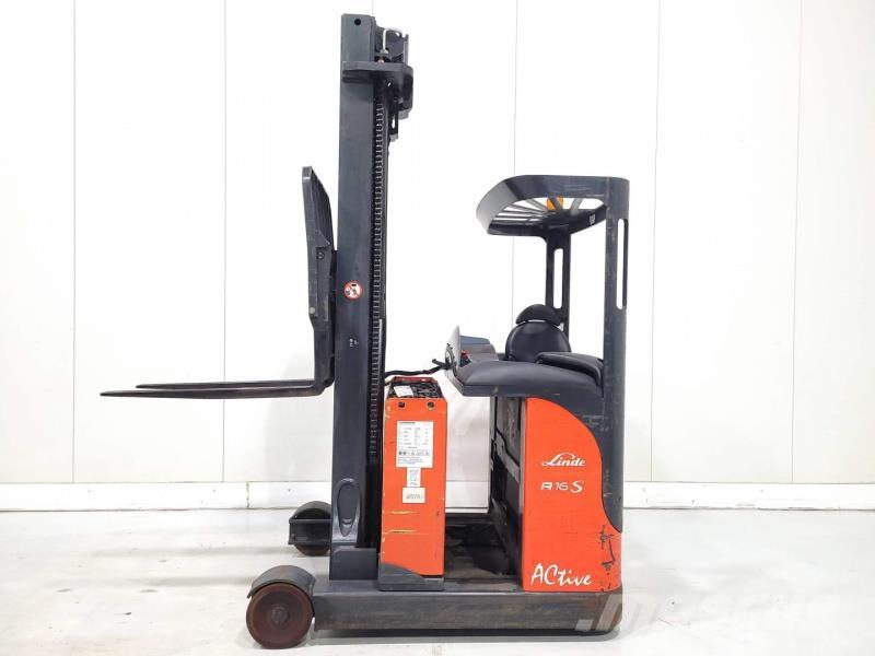 Linde R16S-12 Reach truck - depo içi istif araçları