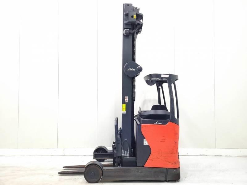 Linde R20-01 Reach truck - depo içi istif araçları