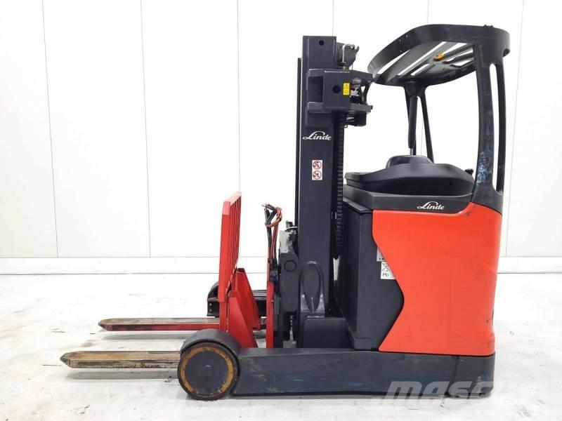 Linde R20-01 Reach truck - depo içi istif araçları