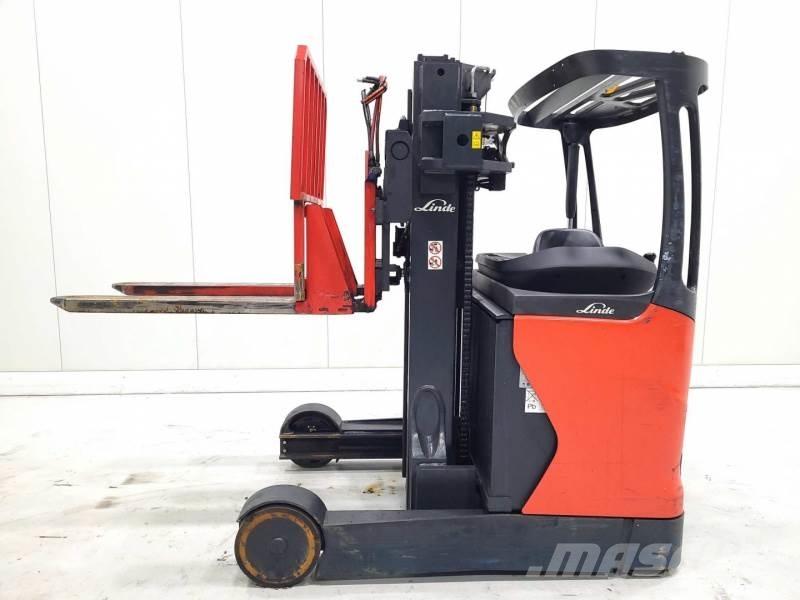 Linde R20-01 Reach truck - depo içi istif araçları