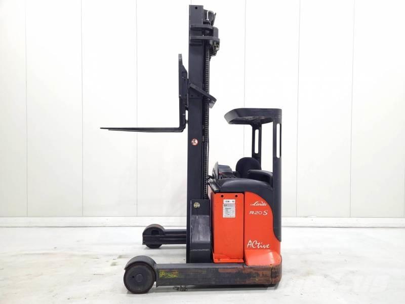 Linde R20-03 Reach truck - depo içi istif araçları