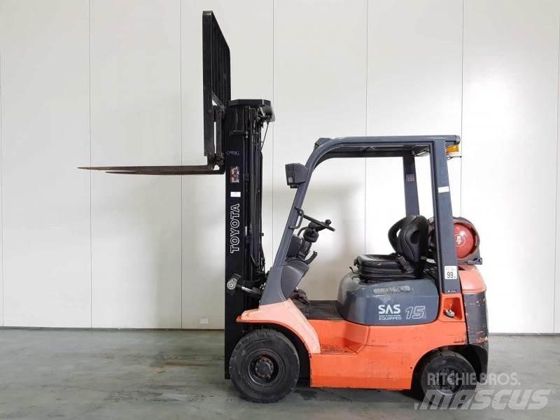 Toyota 42-7FGF15 LPG'li forkliftler