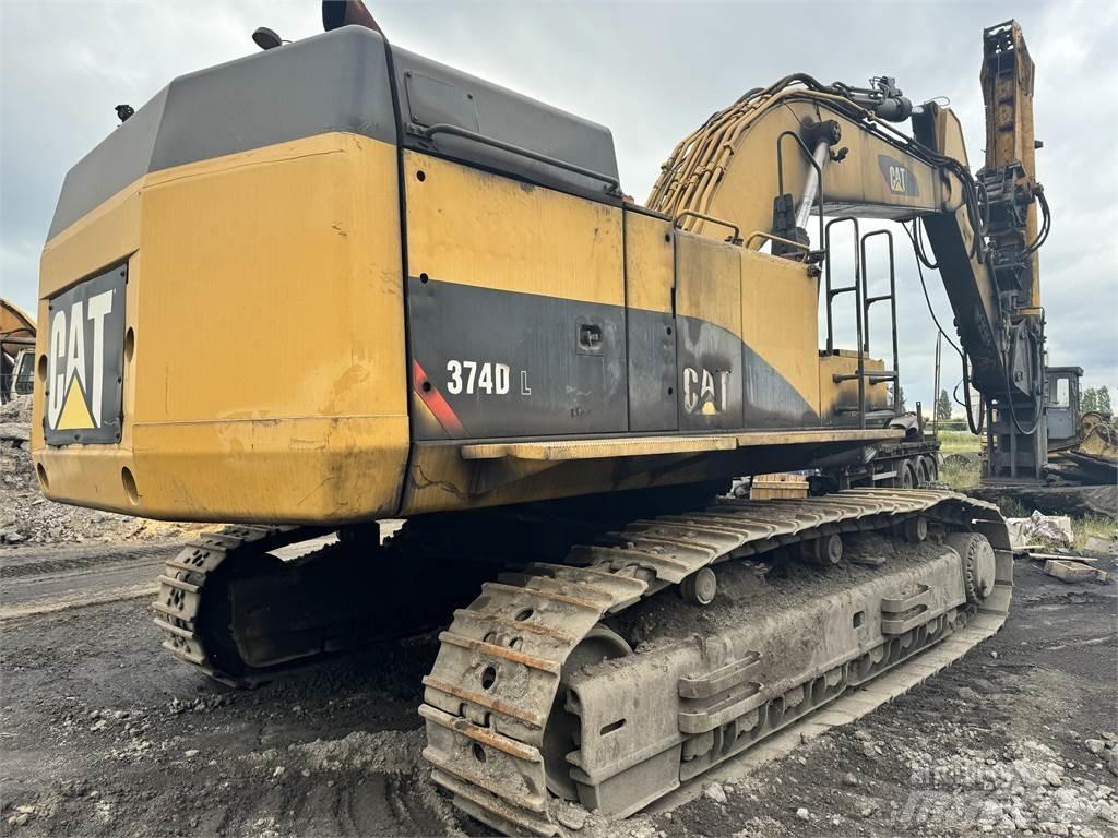 CAT 374DL Yıkım ekskavatörleri