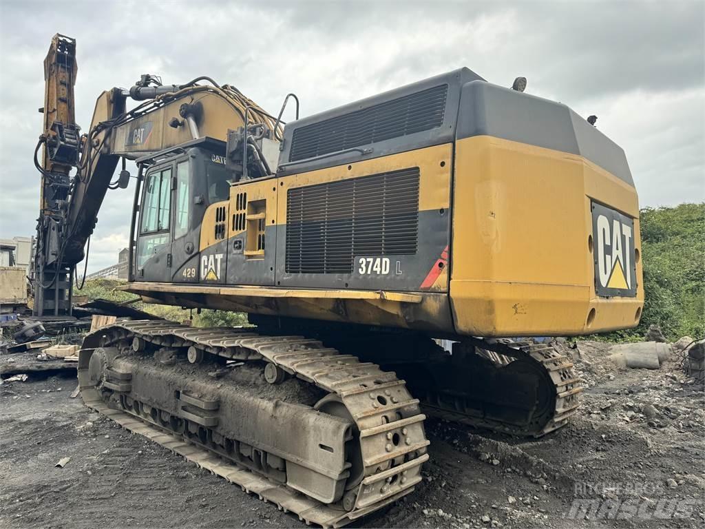 CAT 374DL Yıkım ekskavatörleri