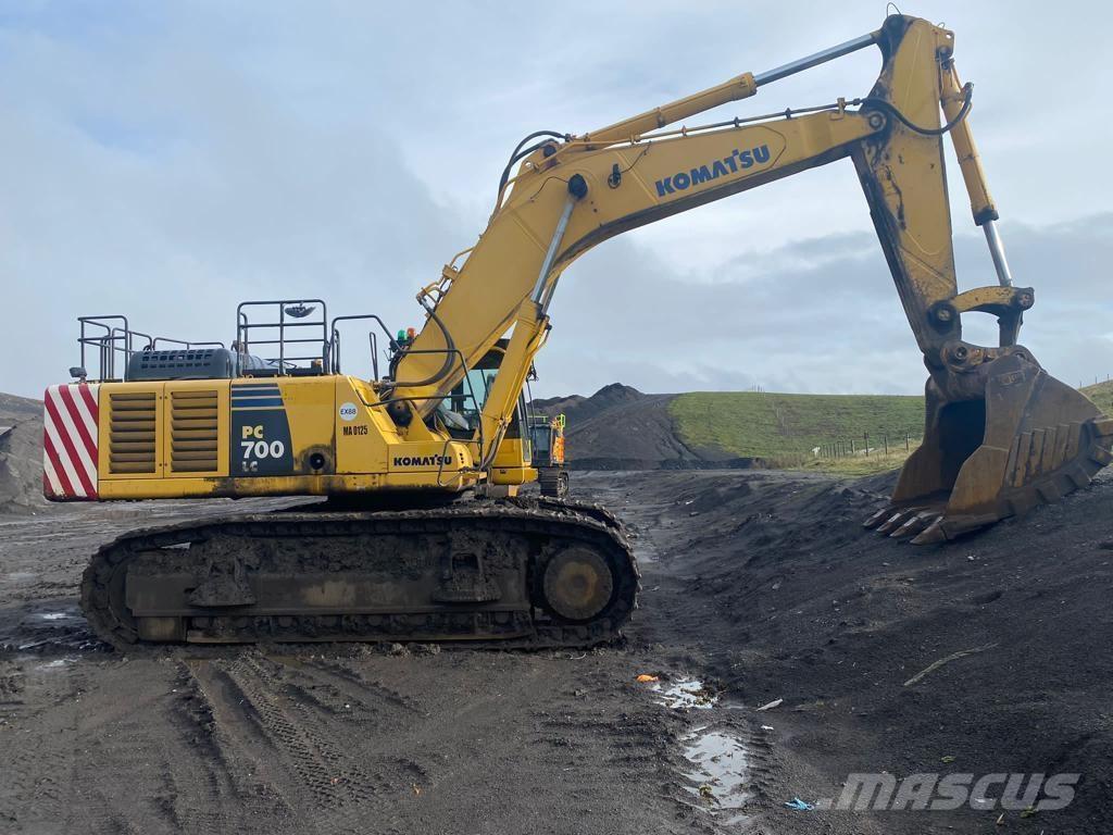 Komatsu PC700LC-8EO Paletli ekskavatörler