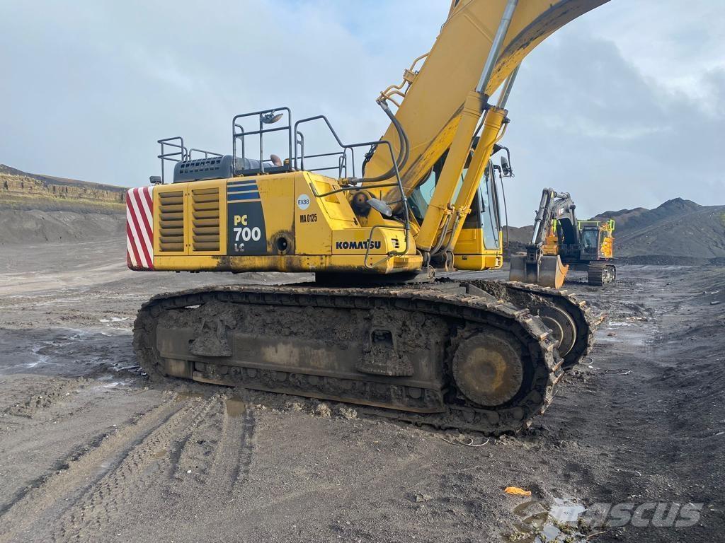 Komatsu PC700LC-8EO Paletli ekskavatörler
