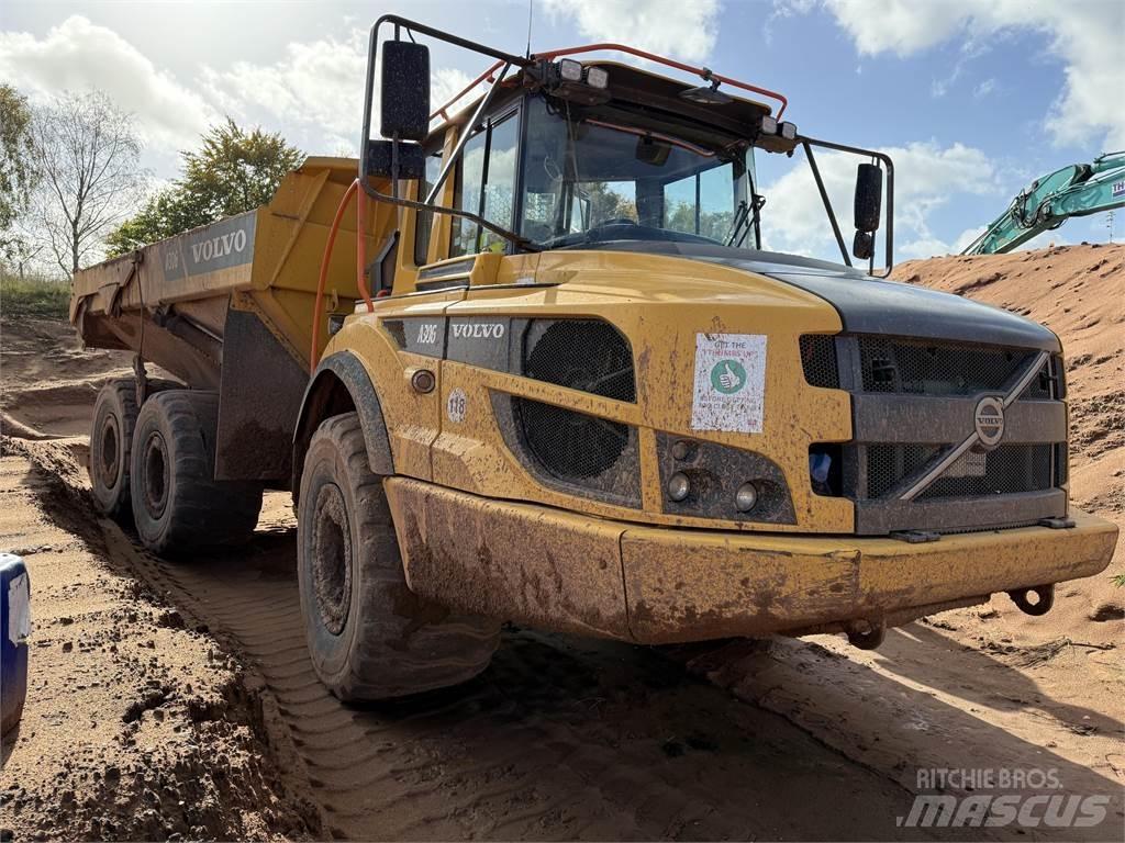 Volvo A30G Belden kirma kaya kamyonu