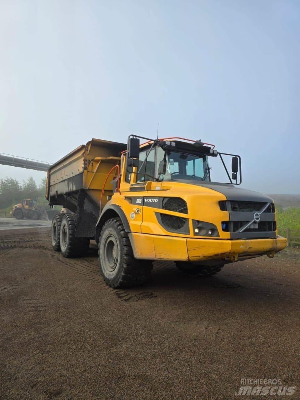 Volvo A30G Belden kirma kaya kamyonu