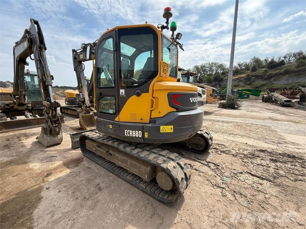 Volvo ECR88D Paletli ekskavatörler
