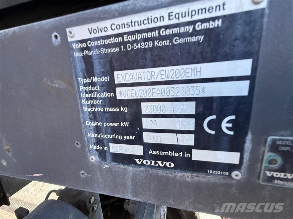 Volvo EW200E Teleskopik yükleyiciler