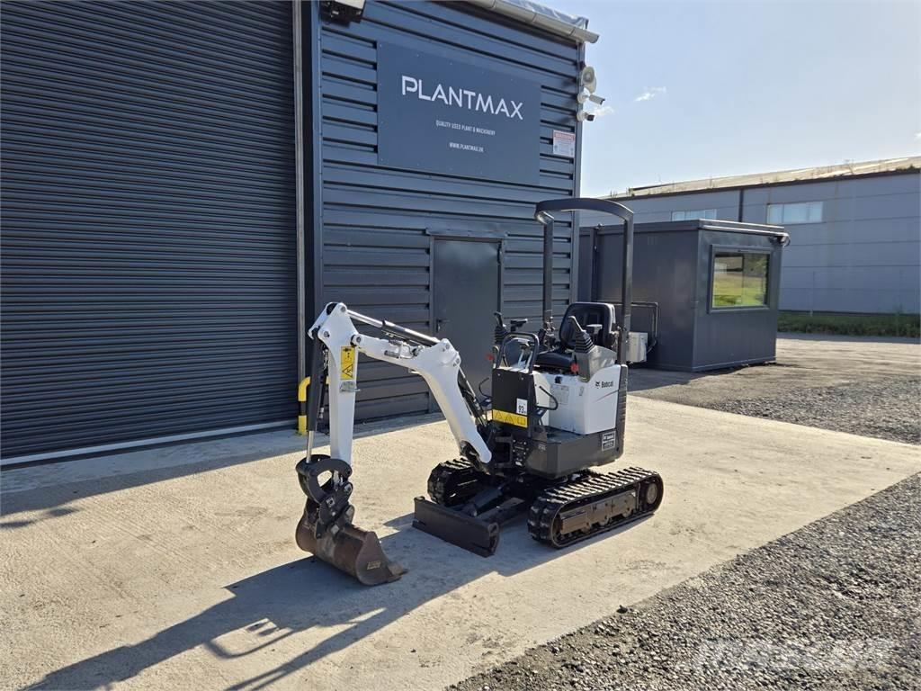 Bobcat E10 Mini ekskavatörler, 7 tona dek