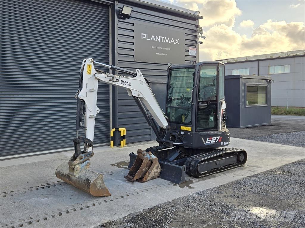 Bobcat E27 Mini ekskavatörler, 7 tona dek