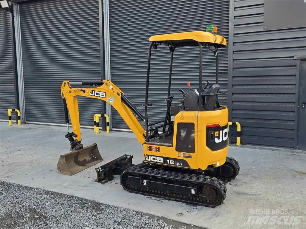 JCB 18Z Mini ekskavatörler, 7 tona dek
