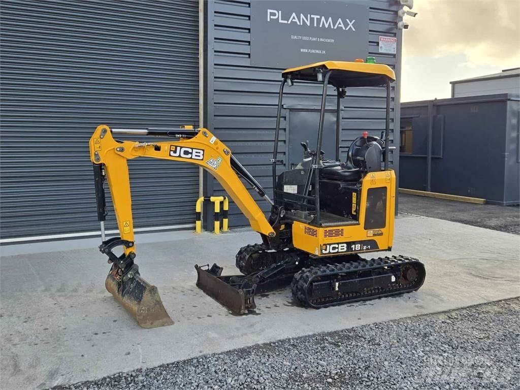 JCB 18Z Mini ekskavatörler, 7 tona dek
