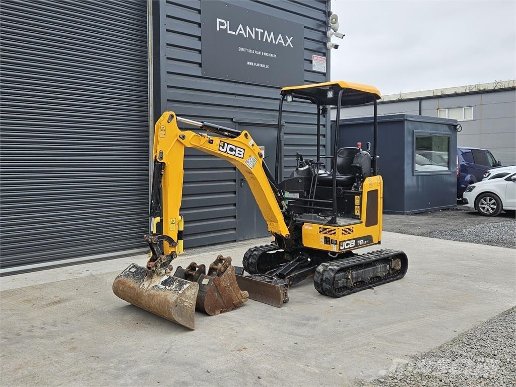JCB 18Z Mini ekskavatörler, 7 tona dek