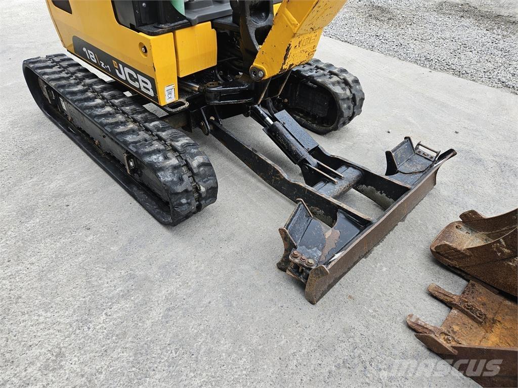 JCB 18Z Mini ekskavatörler, 7 tona dek