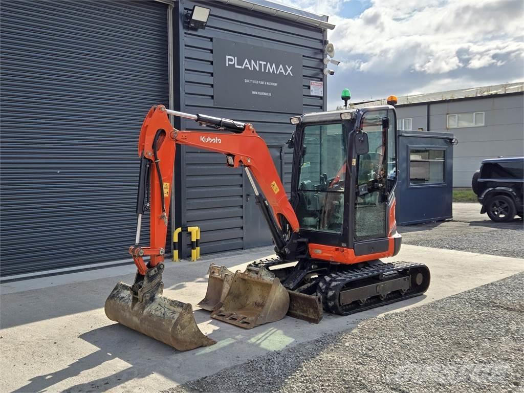 Kubota U27-4 Mini ekskavatörler, 7 tona dek