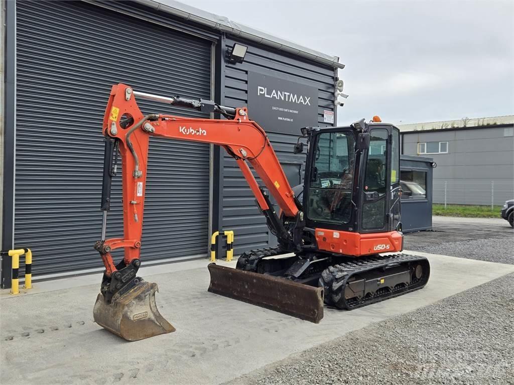 Kubota U50-5 Mini ekskavatörler, 7 tona dek