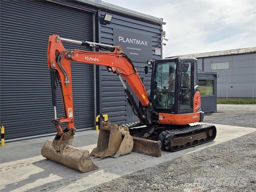 Kubota U55-4 Midi ekskavatörler 7 - 12 t