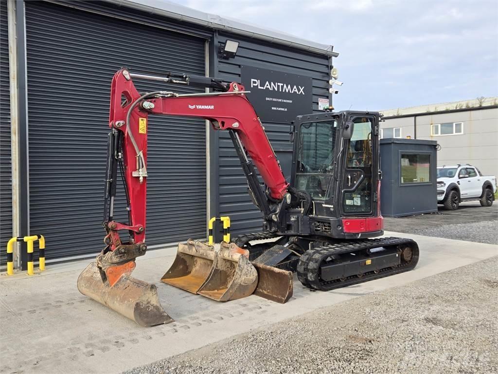 Yanmar VIO50 Mini ekskavatörler, 7 tona dek