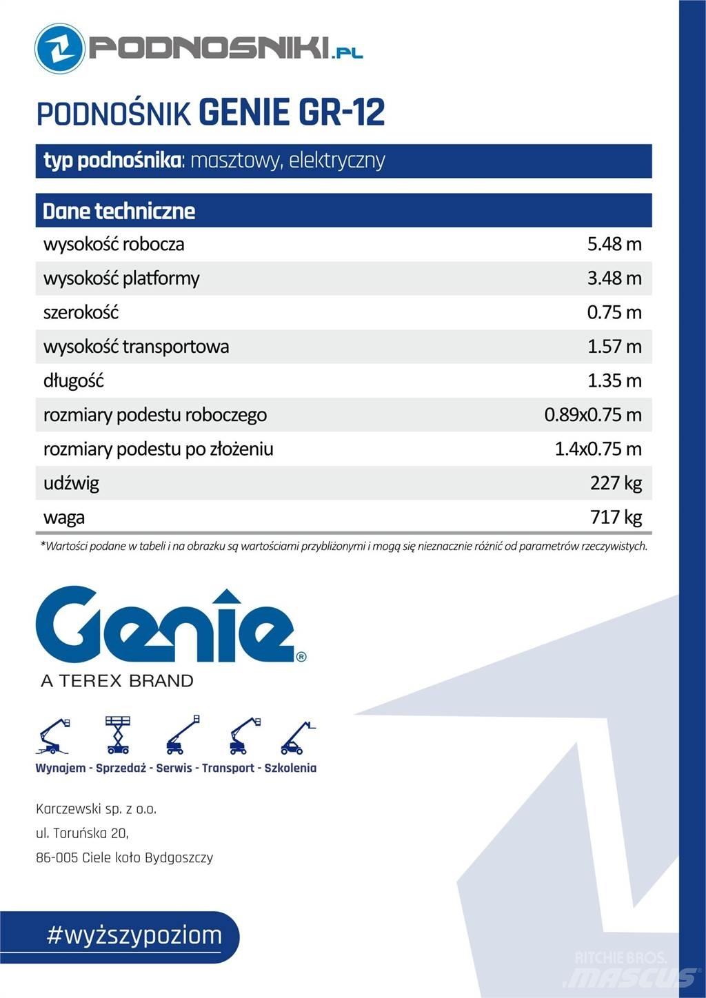 Genie GS-4047 Makasli platformlar