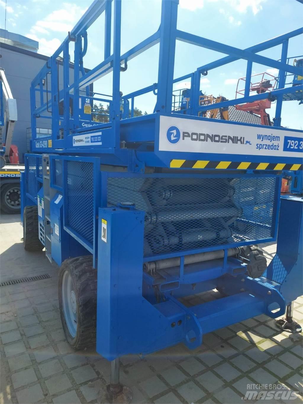 Genie GS-4390 RT Makasli platformlar