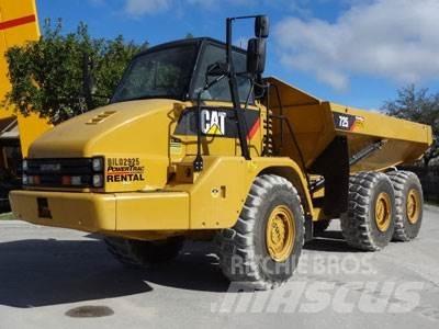 CAT 725 Belden kirma kaya kamyonu