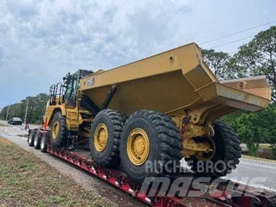 CAT 725 04A Belden kirma kaya kamyonu