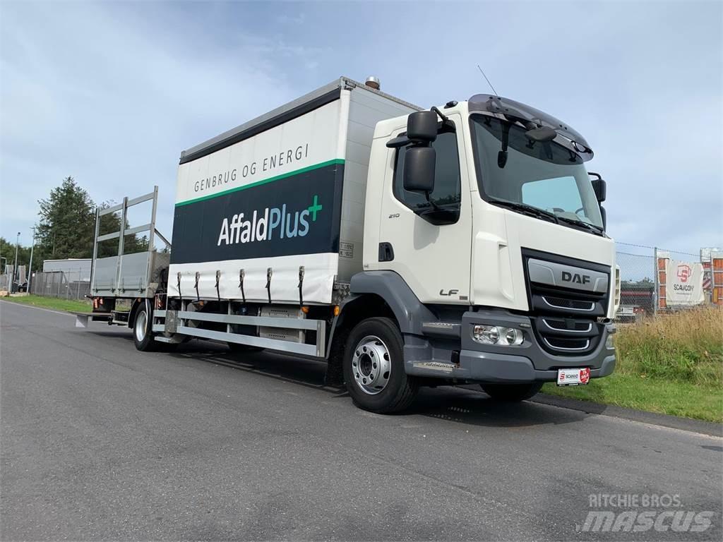 DAF LF210 4x2 FA Kapali kasa kamyonlar
