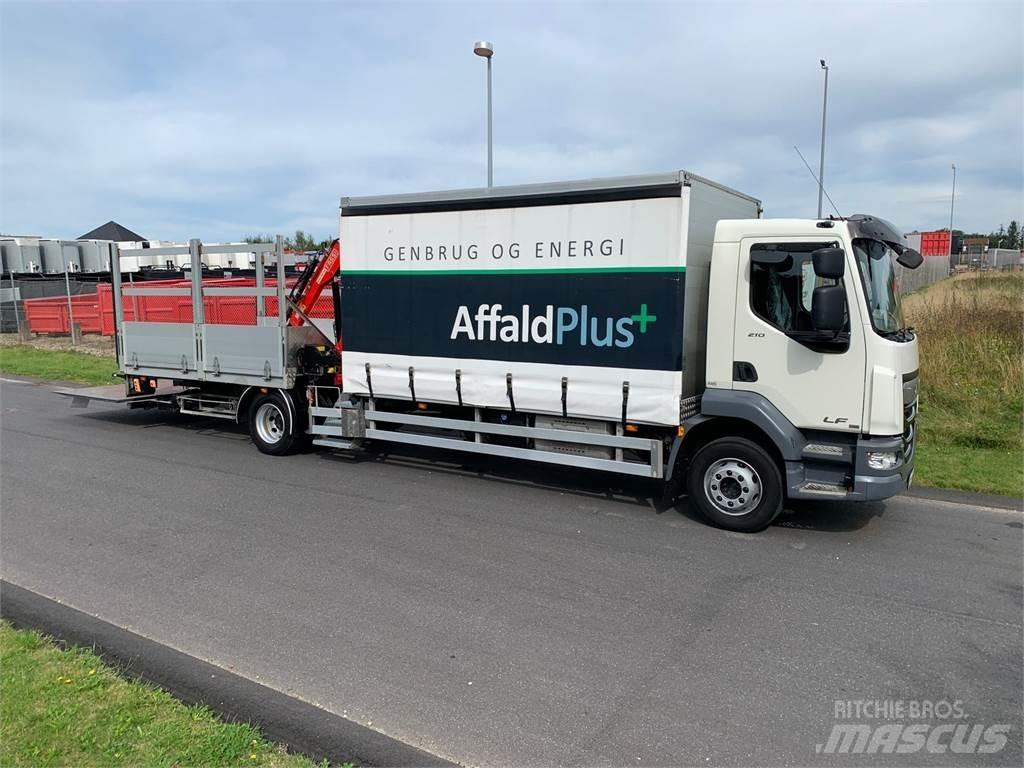 DAF LF210 4x2 FA Kapali kasa kamyonlar