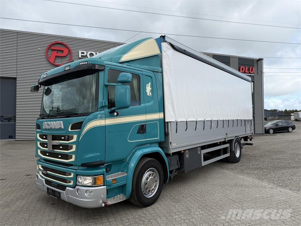 Scania G320 4x2 Kayar tenteli kamyonlar