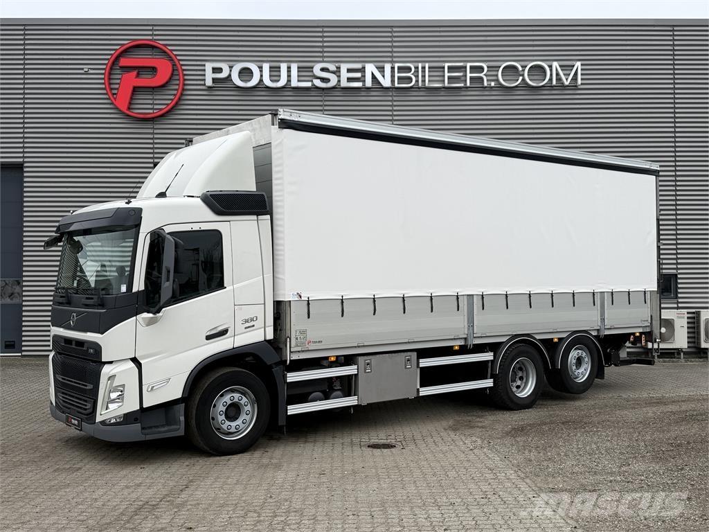 Volvo FM380 6x2*4 Kayar tenteli kamyonlar