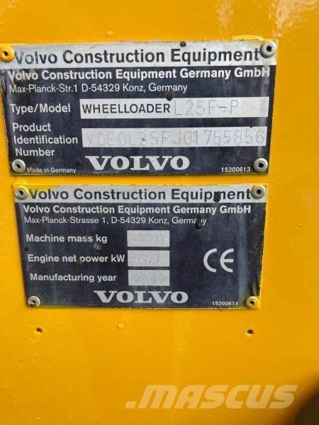 Volvo L 25 F Tekerlekli yükleyiciler
