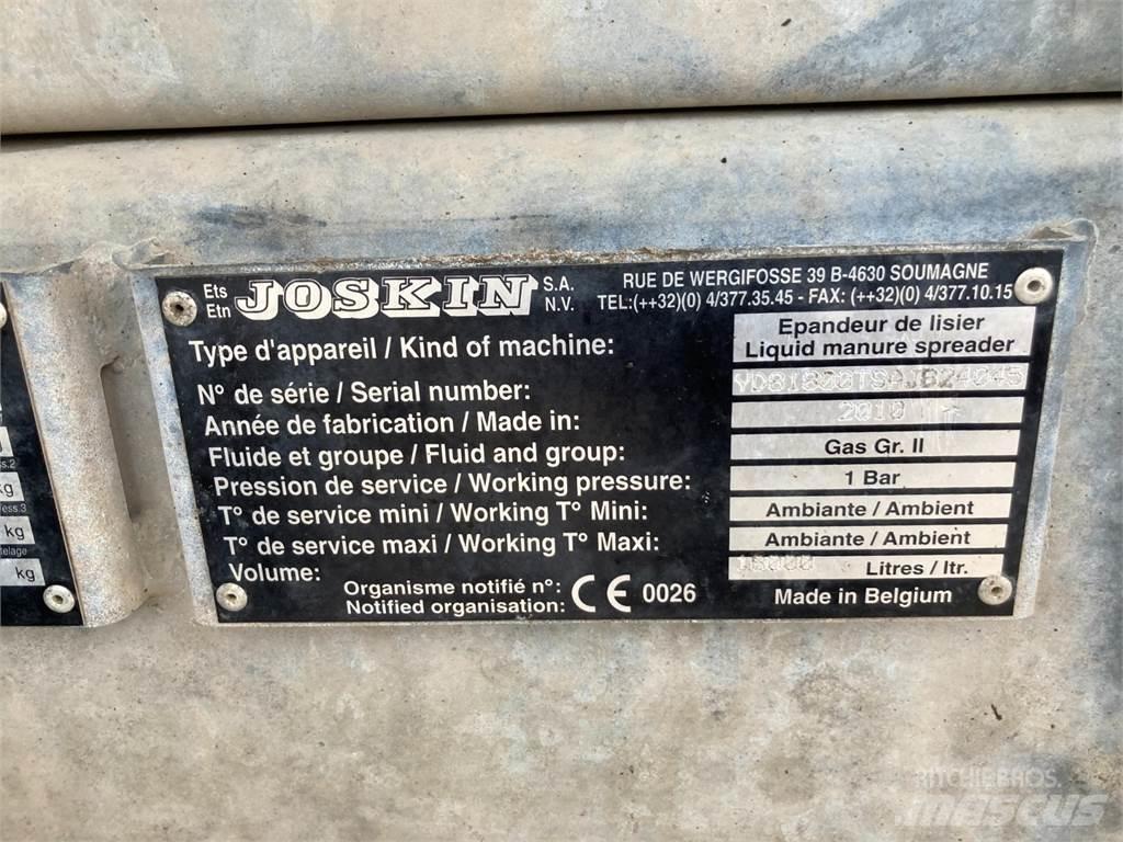 Joskin  Sivi gübre ve ilaç tankerleri
