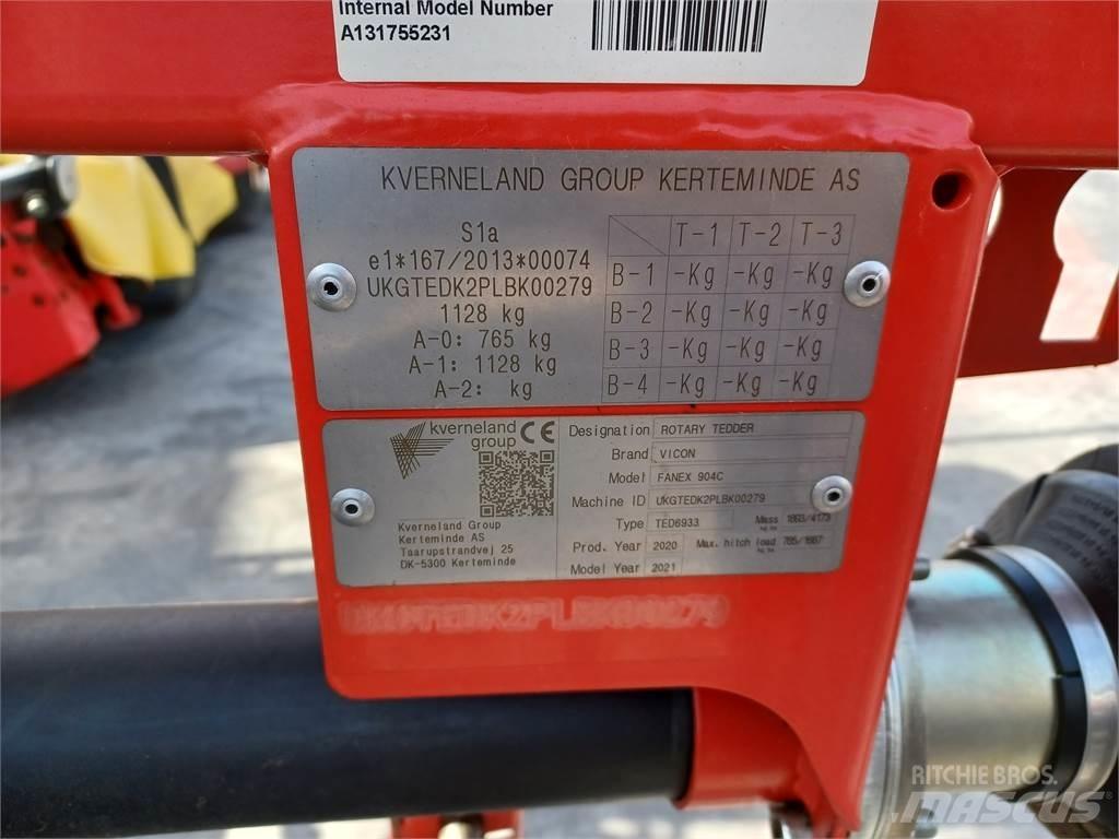 Vicon FANEX 904C Diger tarim makinalari