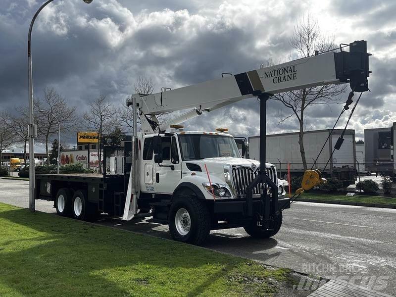 International 7500 Araç üzeri vinçler