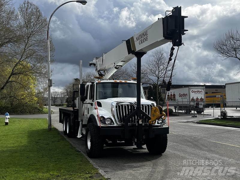 International 7500 Araç üzeri vinçler