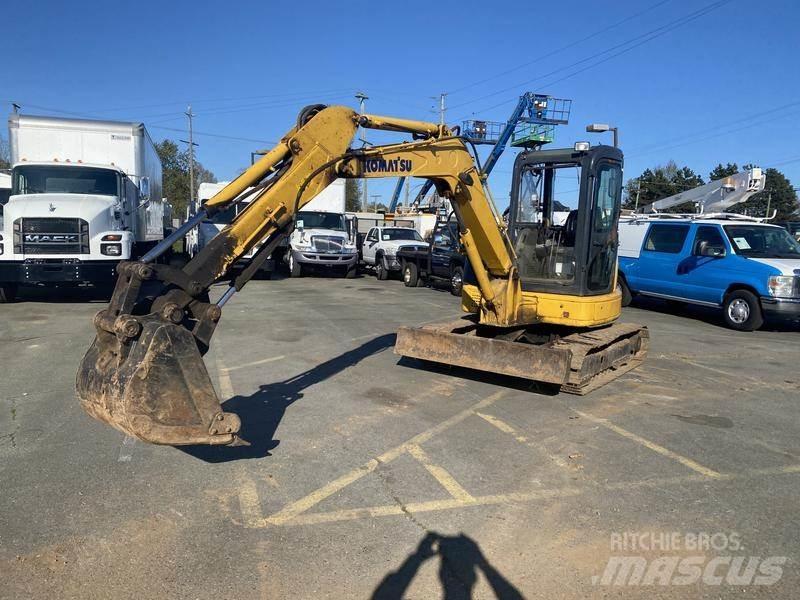 Komatsu PC55MR2 Paletli ekskavatörler