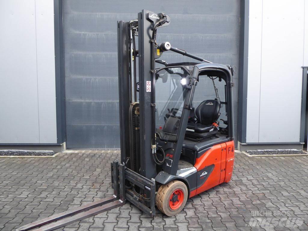 Linde E15-02 Elektrikli forkliftler