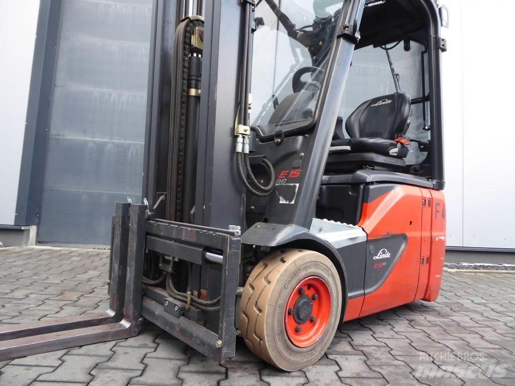Linde E15-02 Elektrikli forkliftler