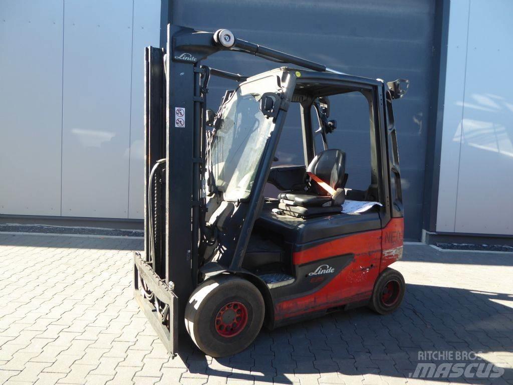 Linde E25-01 Elektrikli forkliftler