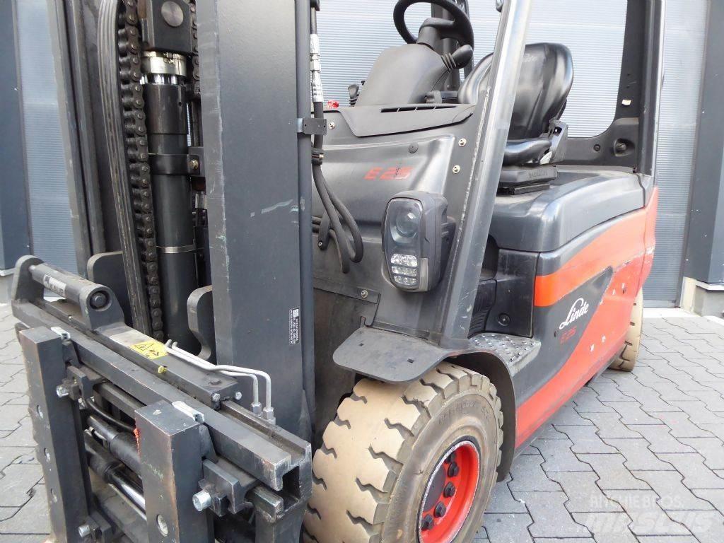 Linde E25L Elektrikli forkliftler
