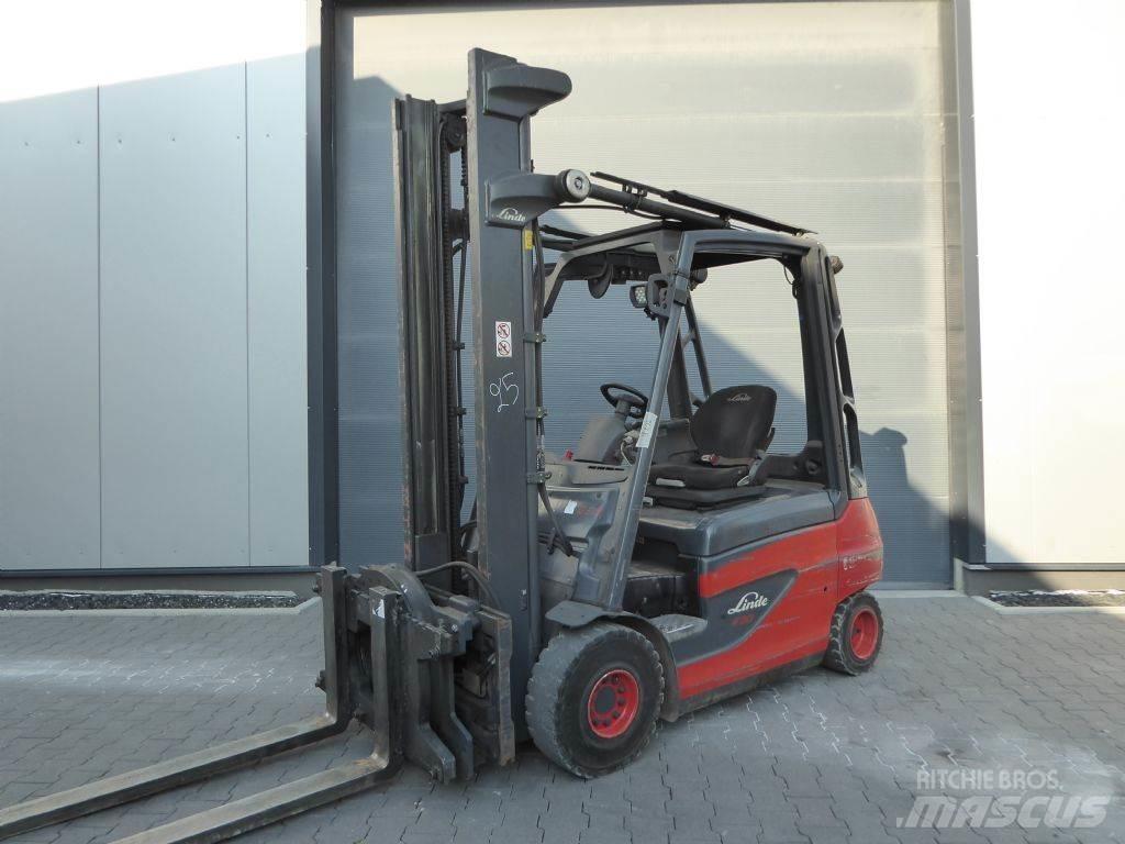 Linde E30-01 Elektrikli forkliftler