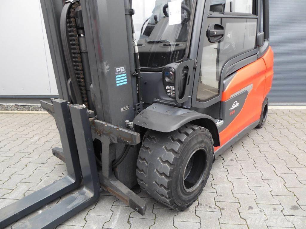 Linde E35L-01 Elektrikli forkliftler